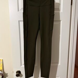 lululemon athletica Olive Green Leggings